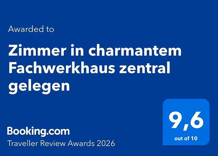Homestay In Charmantem Fachwerkhaus Zentral Gelegen
